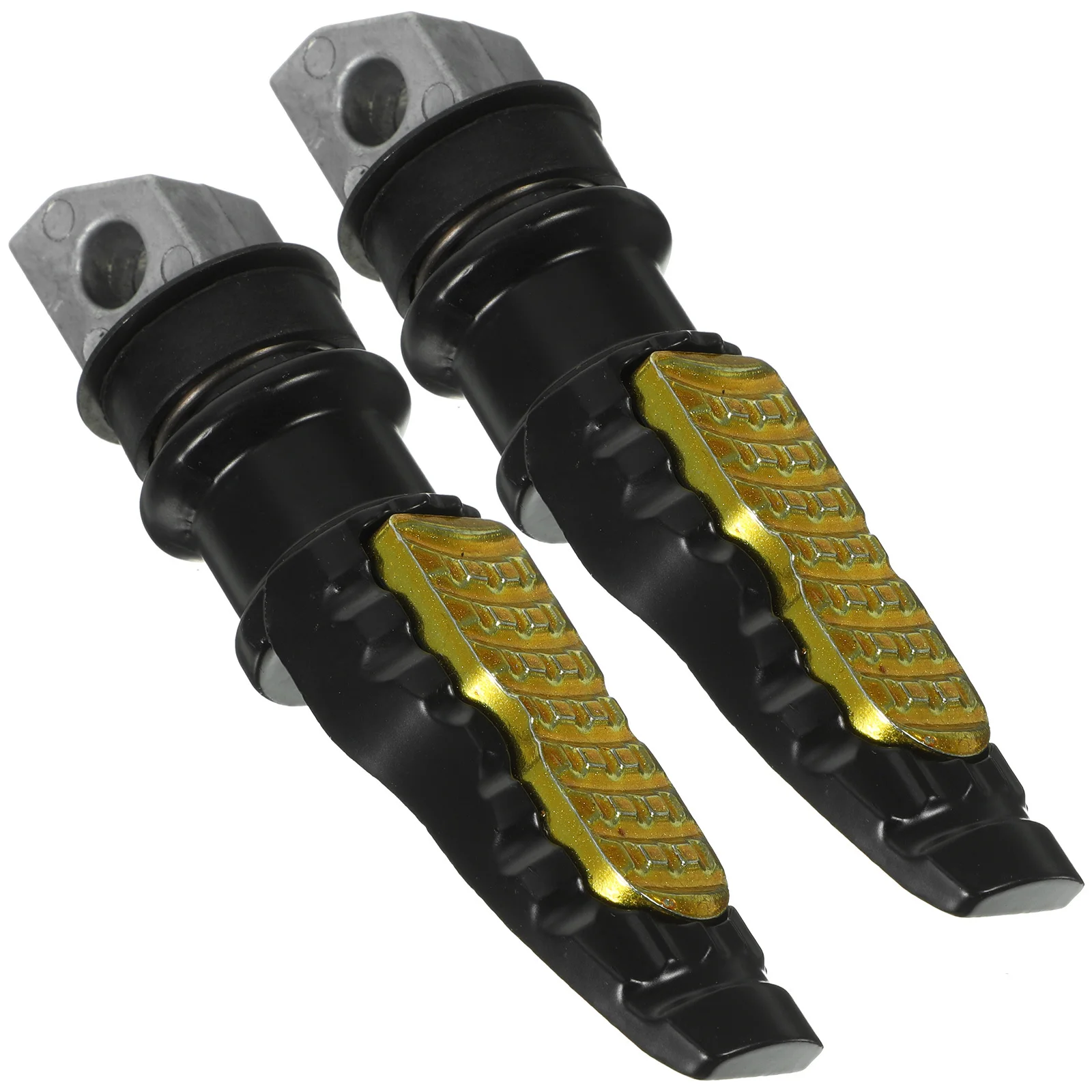 

2 шт. подножки для мотоцикла, высокая прочность, надежный инструмент, стильный дизайн, яркие цвета, подставка для ног, подножка для мотоцикла