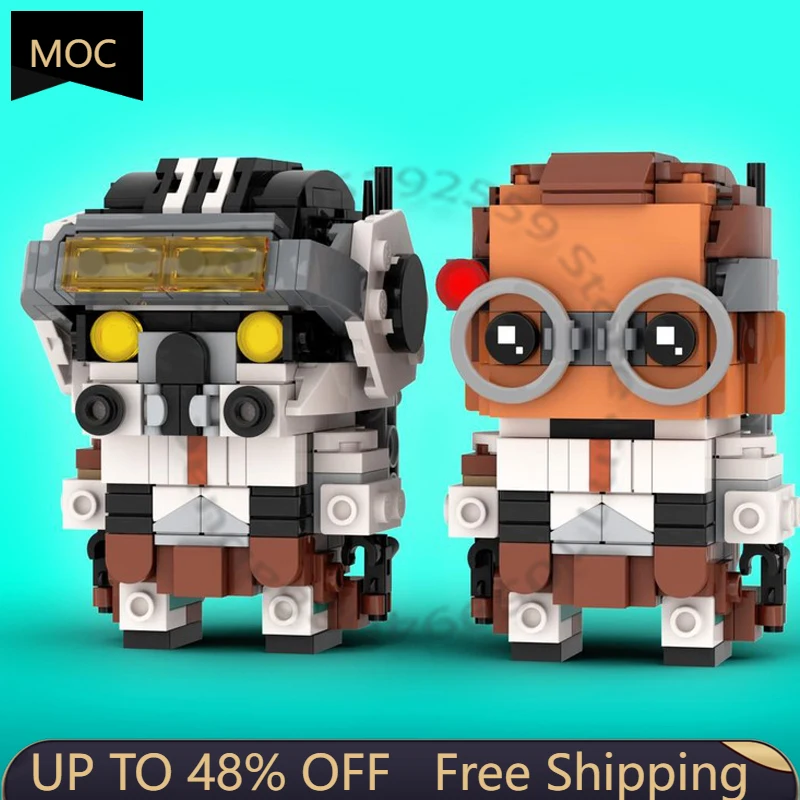 

Набор из 492 деталей: Минифигурки, технические модули MOC, креативный конструктор, развивающая игрушка для мальчиков, популярный подарок на праздники, сделай сам