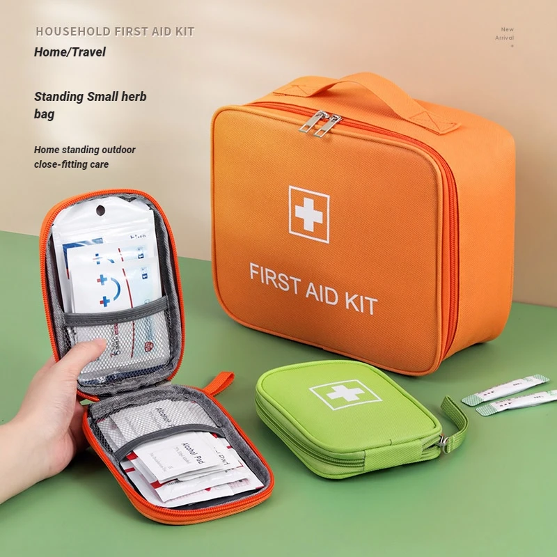 

Portable Medical Emergency Kit, Carry On Bag, Outdoor Medicine Storage Box, Storage Bag