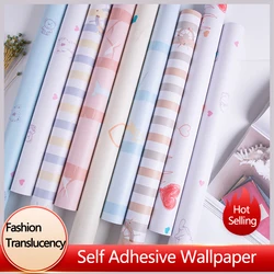 Cartoon Pattern Living Room Bedroom Self Adhesive Wallpapers Waterproof Oil Resistant Home Decoration Adhesive Wallpaper