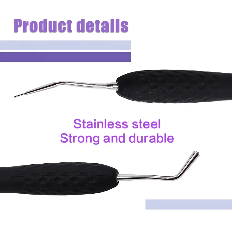 High Quality den tal Composite Resin Filling Spatula Titanium plated Head Resin Filler Kit