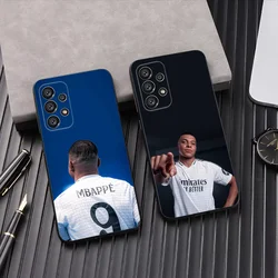 Football Star Cool M-MbappeS-S Phone Case For Samsung Galaxy A13,A21s,A22,A31,A32,A52,A53,A71,A80,A91 Soft Black Shell