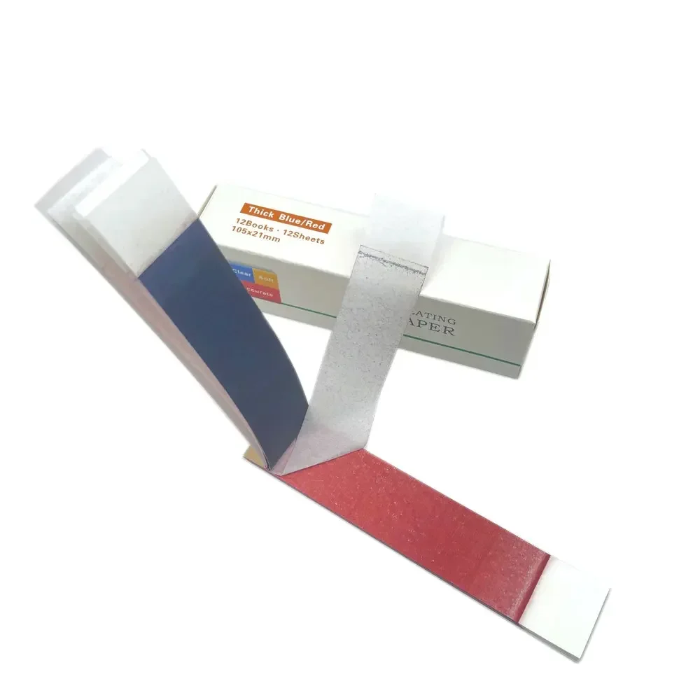 

144 Sheets/box Dental Articulating Paper Dental Lab Strips Products Oral Dentist Teeth Whitening Dental Articulator Paper