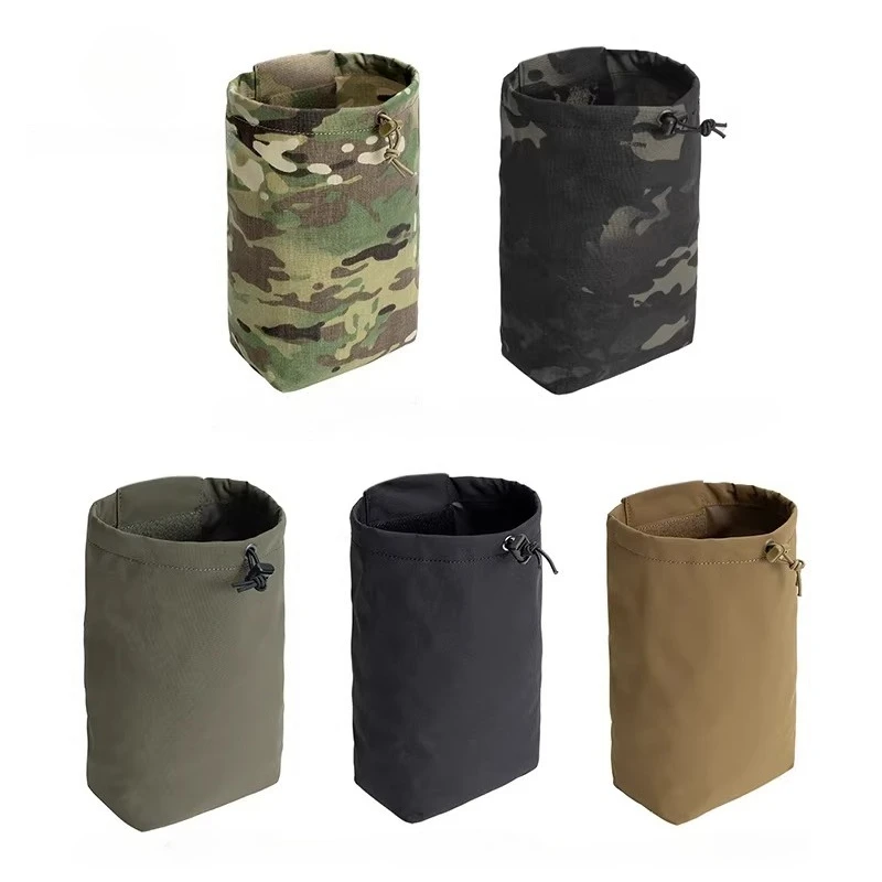 

Tactical Camouflage Foldable Dump Pouch Mini Waist Storage Bag Utility Pouch and Magazine Holder Hunting Bag