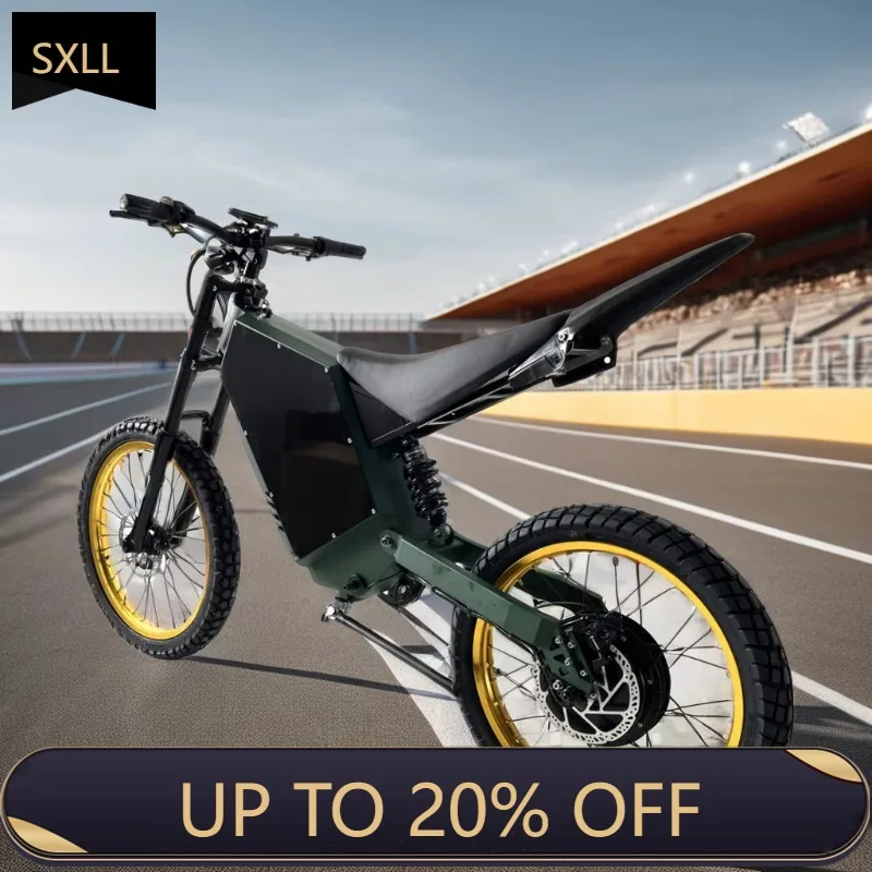 SXLL السيارة الكهربائية للطرق الوعرة عالية السرعة 5000 وات في المستودع الأمريكي قوية وتدمج بطارية ليثيوم 72 فولت