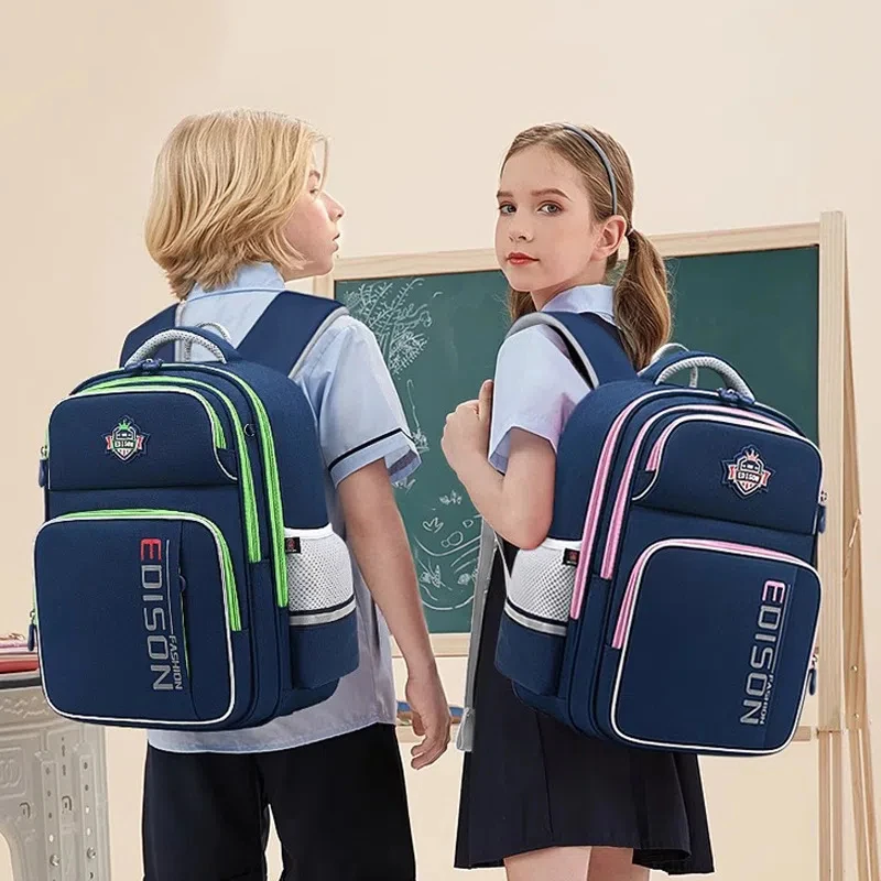

Waterproof Children's Backpack Children's Backpack Large Capacity Boys' Ultra Lightweight Backpack Spine Protection Backpack