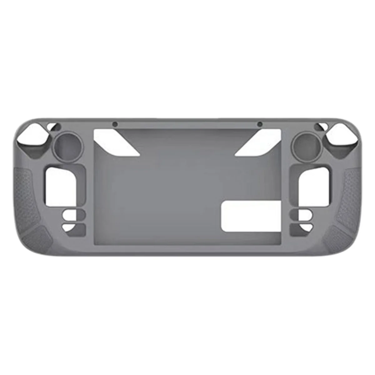 Suitable for SteamDeck OLED Game Console Silicone Case,Handheld All-Inclusive Silicone Protective Case with Stand,Gray