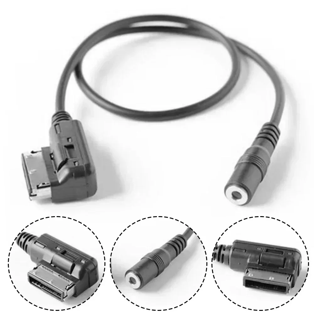 

Car AAudio Cable ATo 3.5mm Female Socket Aux Audio In Cable Phone MP3 For Mercedes-Benz Glove Box AAudio Cable