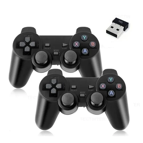 Gamepad inalámbrico de 2,4 GHz para PC/Android TV: controlador de juego compatible con consolas de videojuegos M8, GD10 y X2