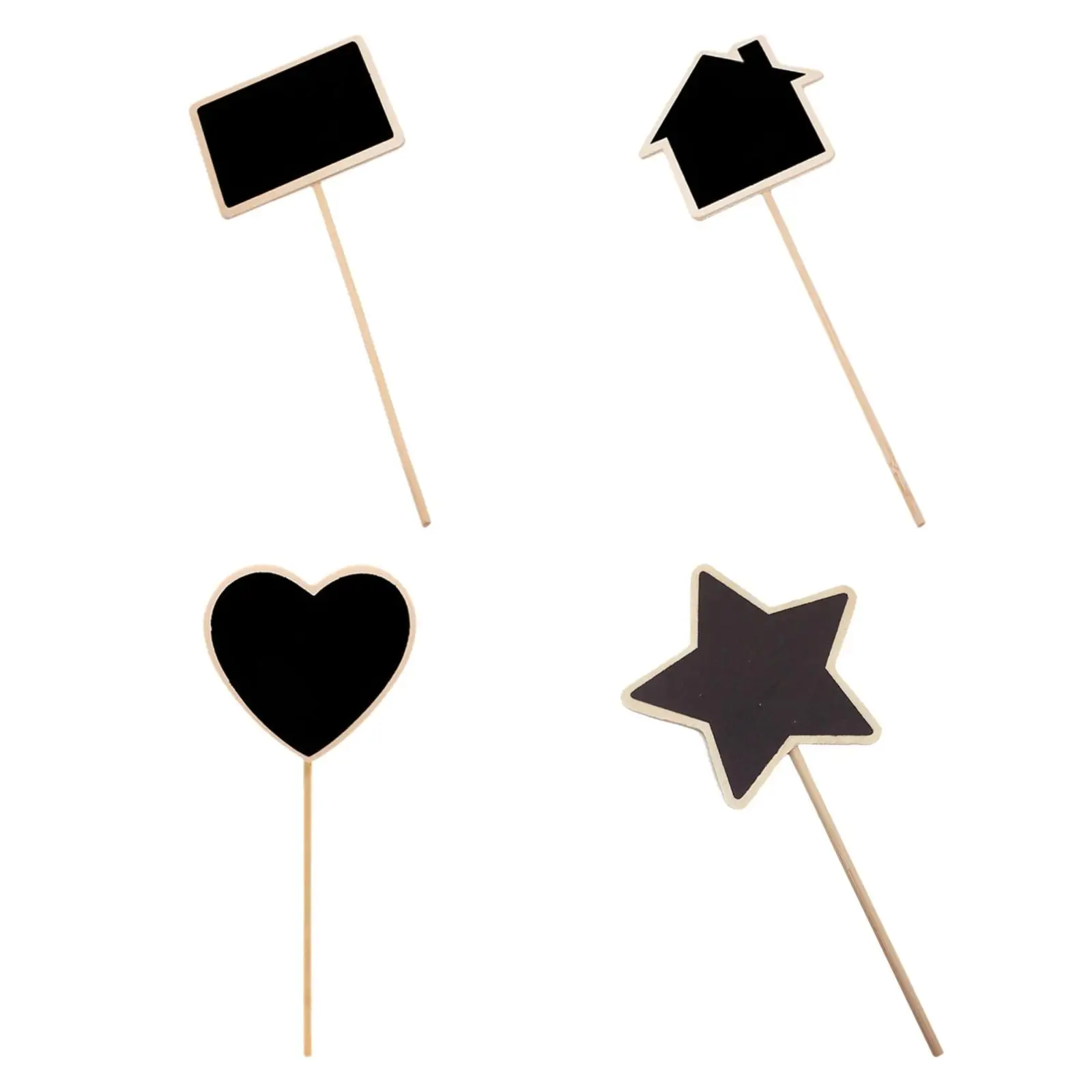 Таблички на доске, 10 шт., декоративные гладкие поверхности, стираемые настольные таблички, доска для заметок для мероприятий, вечеринок по случаю дня рождения, свадьбы, ежедневно