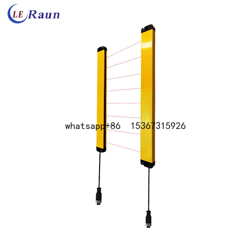 China Leraun Side Ultra-slim Safety Light Curtain for Industrial equipment fixture safety light grid