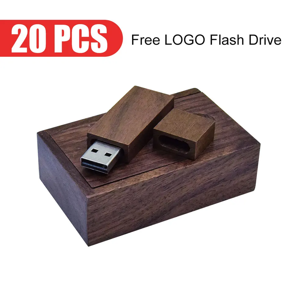 

20pcs/lot The Gift of Memories Pen Drive Real Capacity Wooden USB Flash Drives Maple Memory Stick 32GB/16GB/8GB/4GB Pendrive