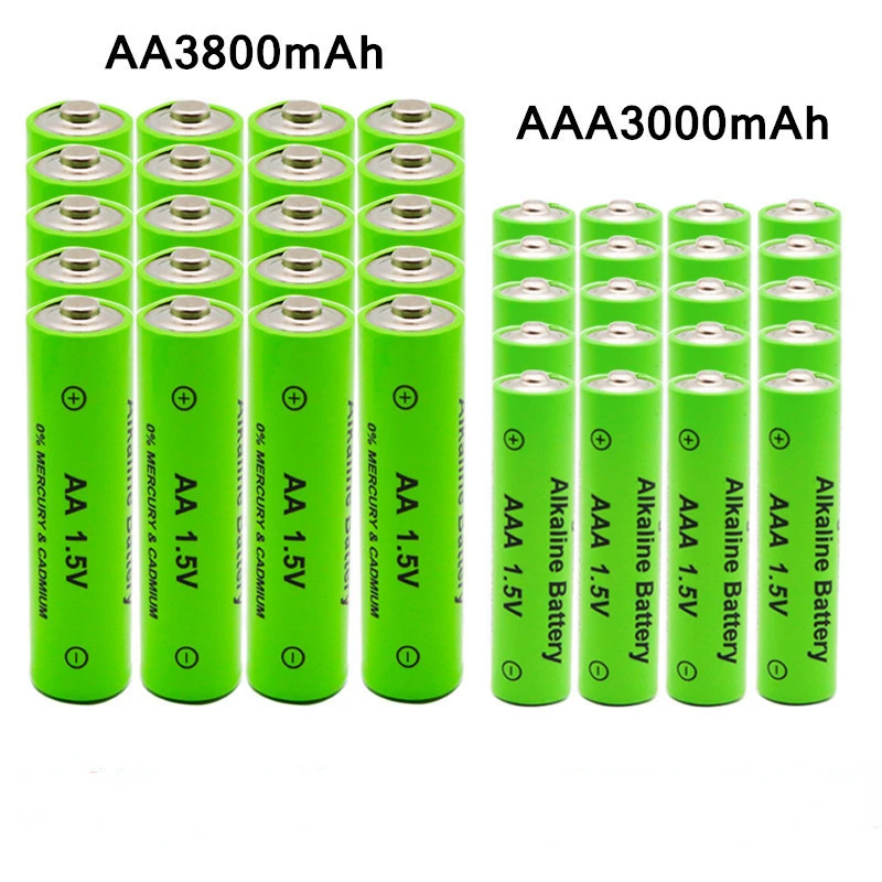 Industrial grade 5/7 AA 1 5V 3000/3800mAh alkaline rechargeable battery suitable for remote control electric tool battery pack