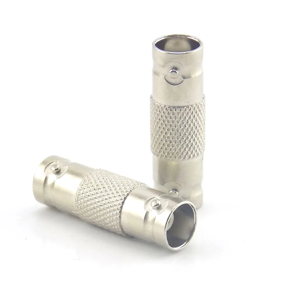 2pcs BNC Female Connector to BNC Female Coupler Adapter Connector Female Connector for CCTV ip Camera