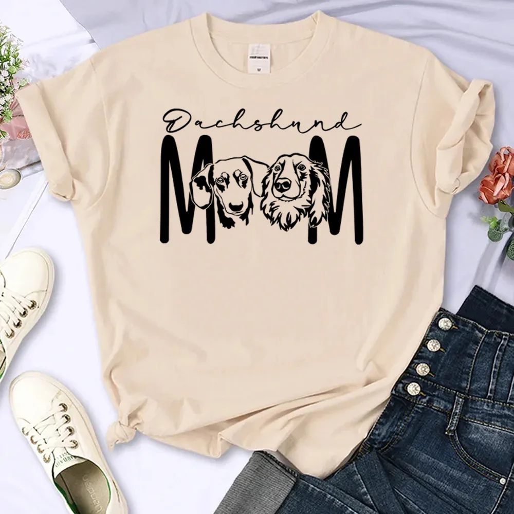 Salsiccia cane tshirt donna estate divertente harajuku t-shirt ragazza harajuku manga vestiti divertenti