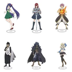 15CM Hot Anime FAIRY TAIL Acrylic Stand Model Cosplay Characters Ornament Accessories Goods Collection Gifts