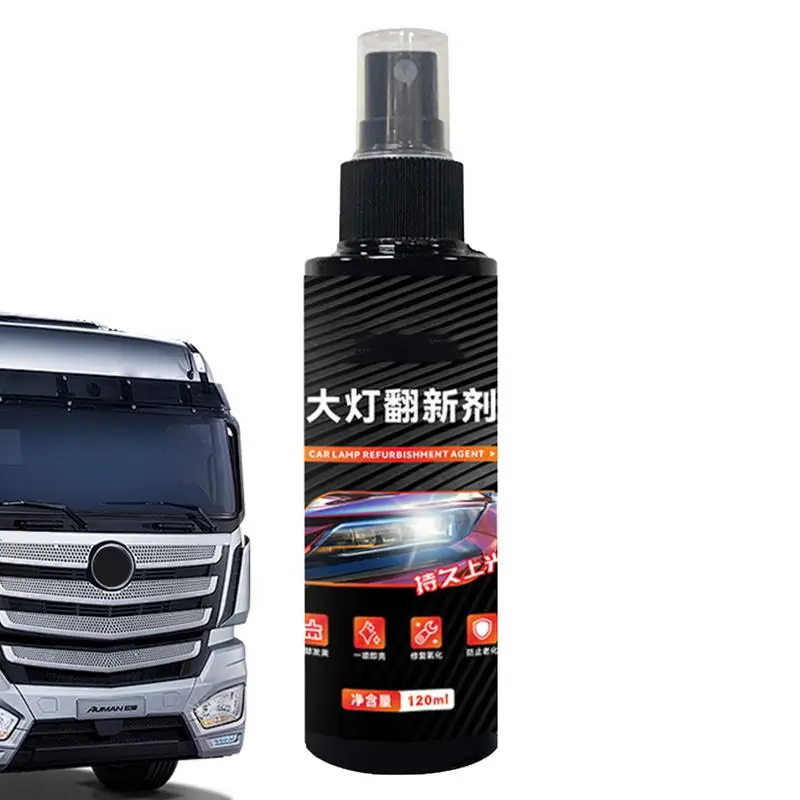 

Car Light Cleaner Automotive Headlight Restoration 120ml Car Headlight Repair Fluid Head Lights Cleaner For Cars Headlight Lens