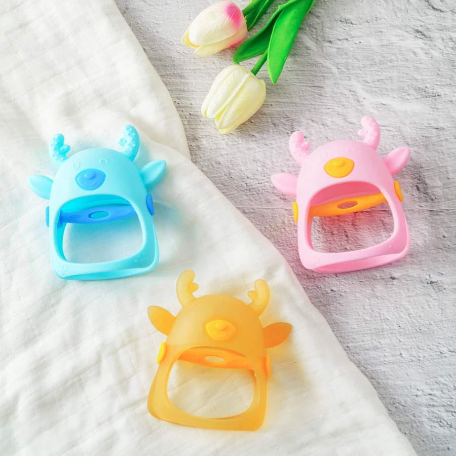 

1 шт., детский силиконовый Прорезыватель для зубов