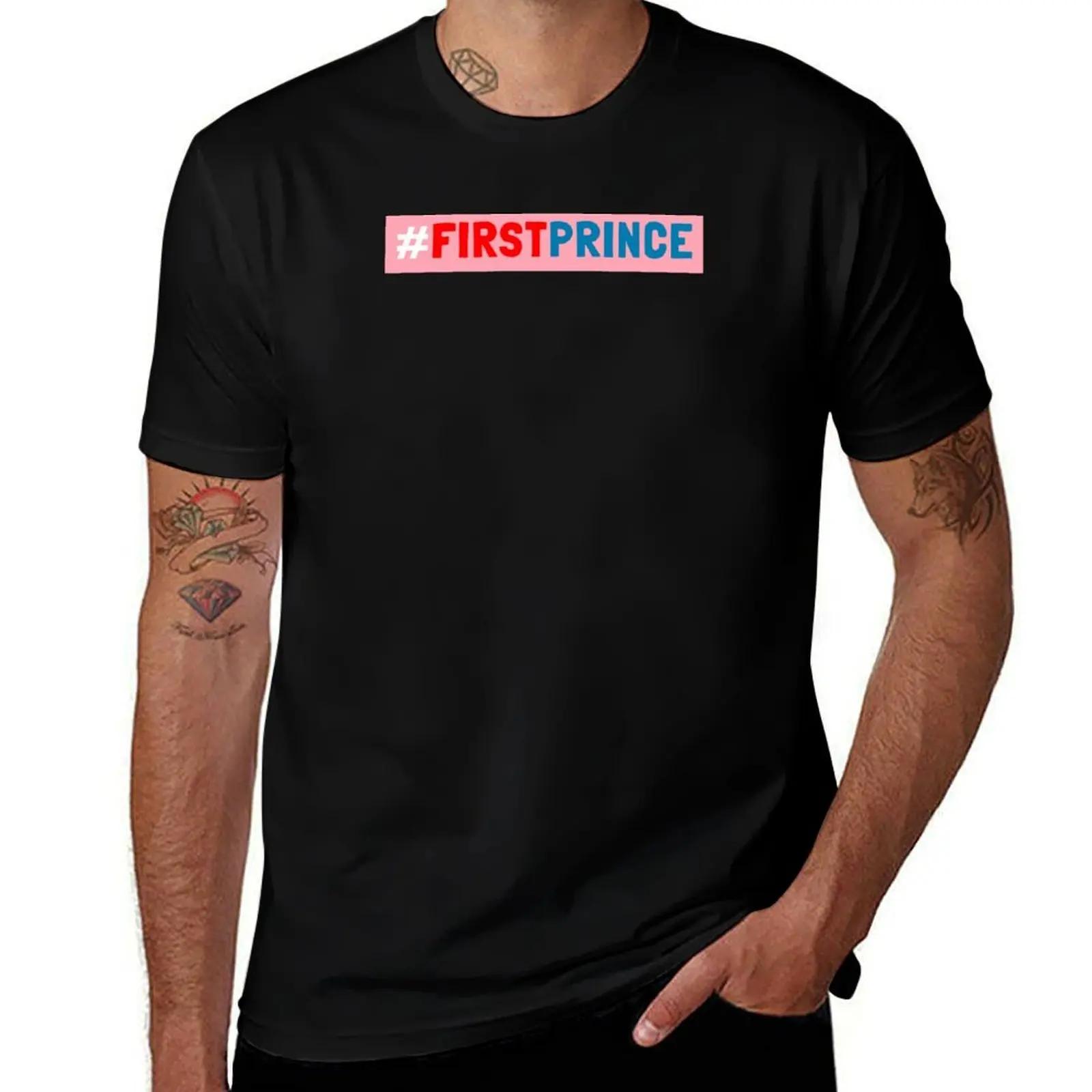 

Red White and Royal Blue - Hashtag Firstprince T-Shirt t shirts for man graphic tees man t shirts for men T-Shirt