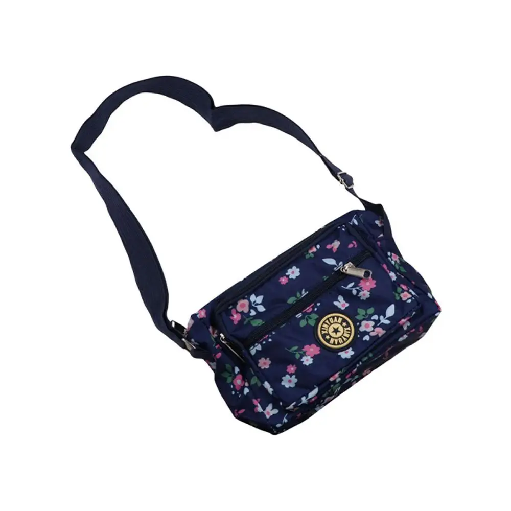 

Multi Pouch Zipper Crossbody Bag Niche Design Korean Style Shoulder Bag Large Capacity Flower Small Phone Bag Elderly People