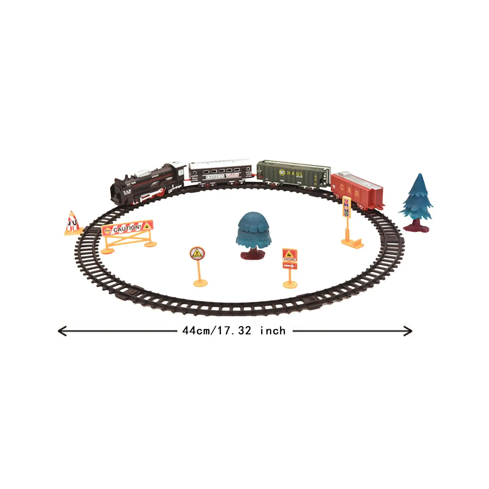 Electric Train Set Creative Christmas Toy Train for Children Kids Boys Girls