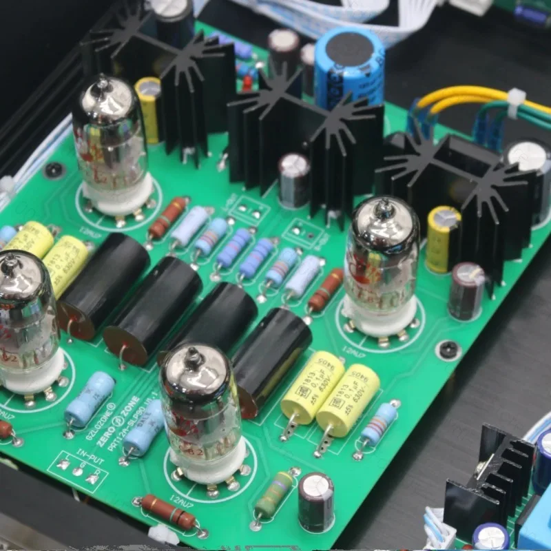 STR12A Reference SLP90 Circuit 12AU7/ECC82 Vacuum Tube Preamplifier HiFi Stereo Remote Control Audio Pre-Amp