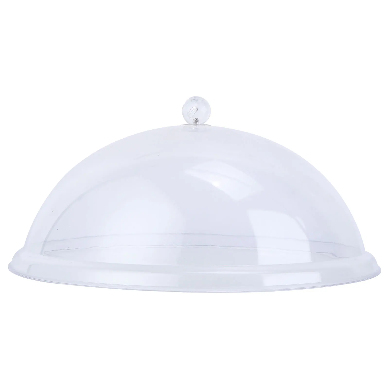 

1pc Food Cover Tent Acrylic Domes for Party Picnic BBQ Camping Protects Flies Bugs Transparent Kitchen Home Decor Snack Plates