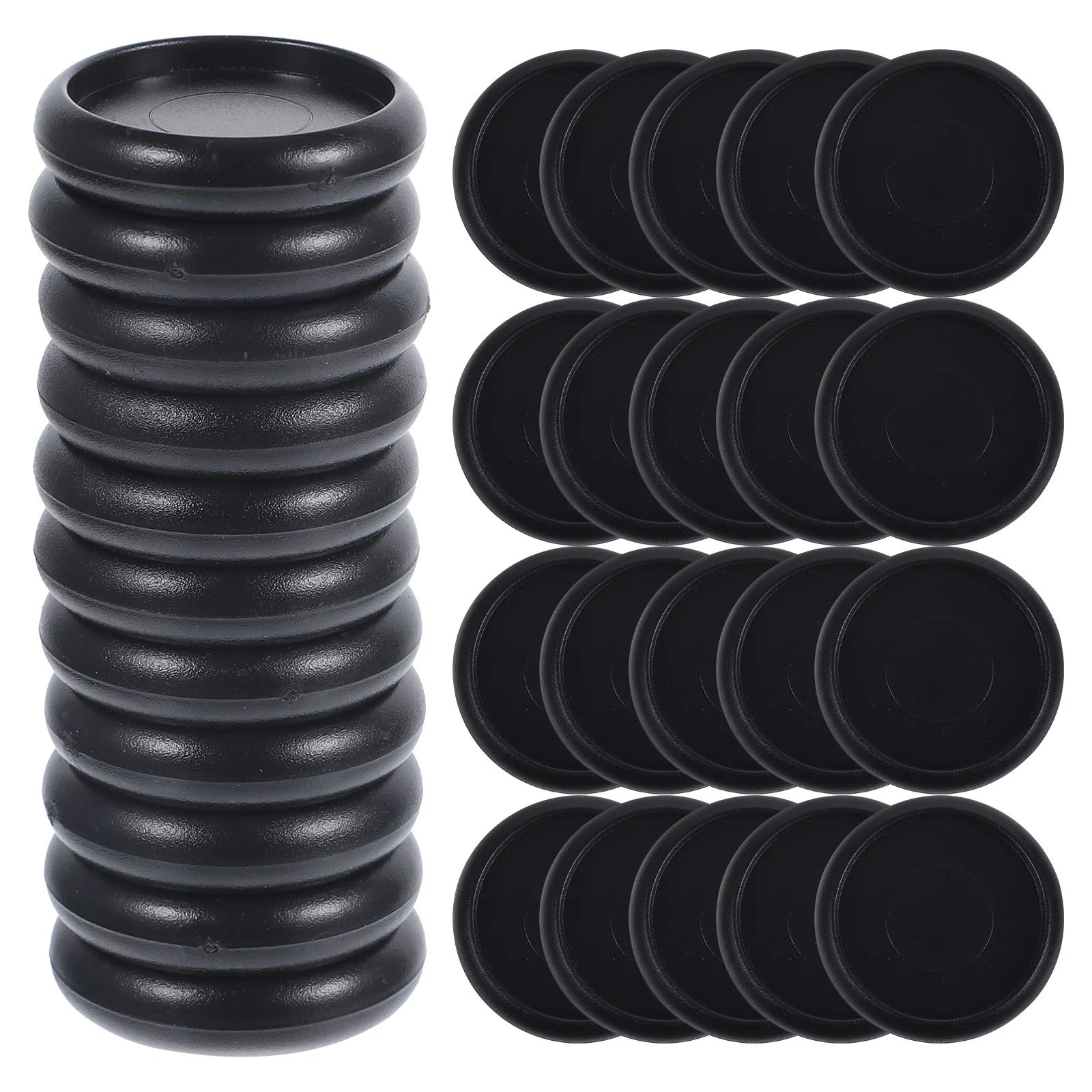 44 Pcs Binder Buckle Round Disc Plastic Binding Discs Discbound Expansion Loose Leaf Ring Book Rings Notebooks Tool