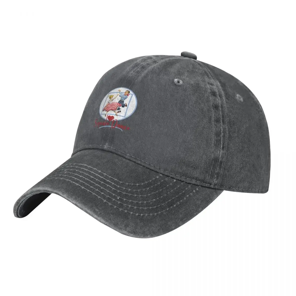 

I love Square Dance Baseball Cap custom Hat sun caps golf hat genuine Rave Women's Beach Visor Men's
