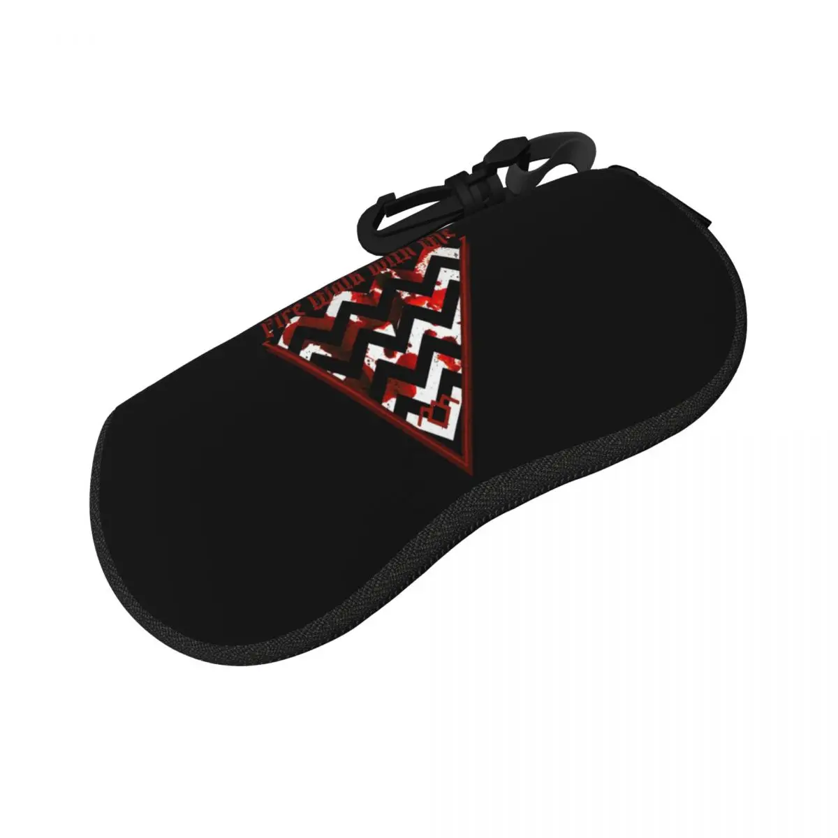 

Fire Walk With Me Shell Glasses Case Protector Sunglasses Box Women Men Soft Eyeglass Bag Pouch