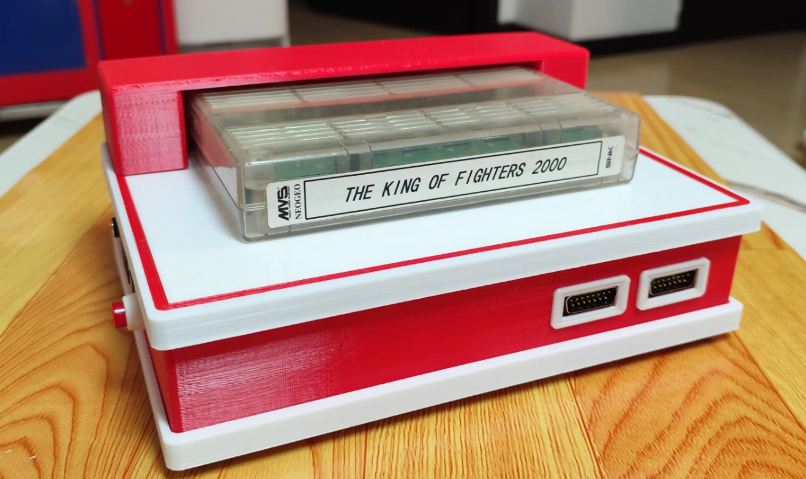 MV1B-3D printed case gray includes power adapter