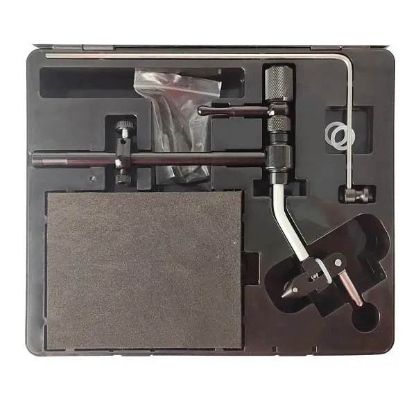 Rotary Fly Tying Vise with Dual Ball Bearings, 360° Rotation Adjustable Tension Fly Fishing Tool for Professional Fly Tying - view 2