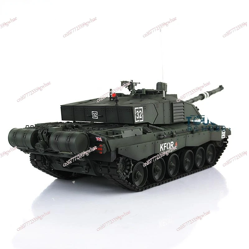 1/16 Dark Green 7.0 Plastic Ver Challenger II RTR RC Tank Model 3908 BB Pellets Army Toys Boy DIY Parts Radio TH17744