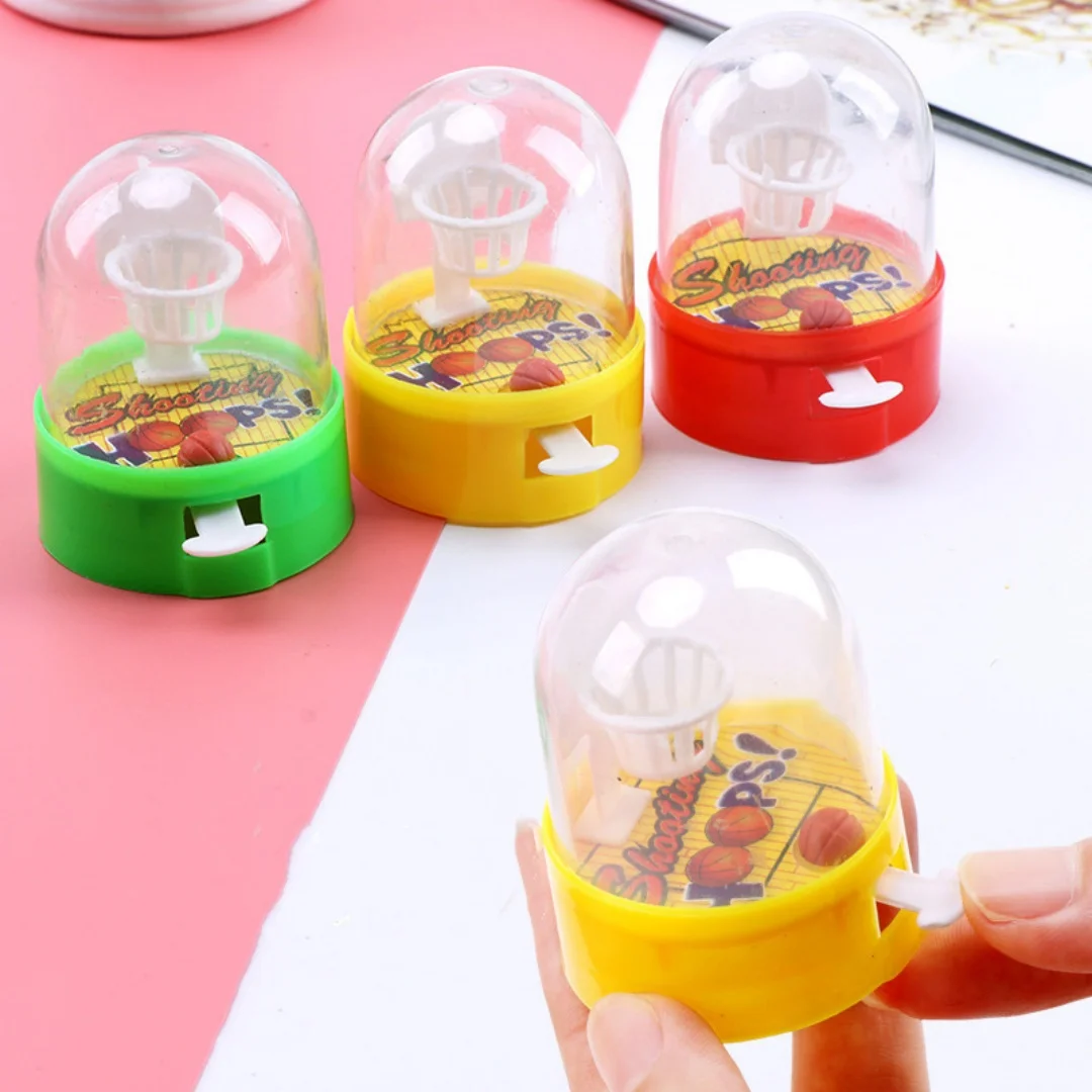 12/24Pcs Mini Desktop Fingers Basketball Shooting Game Toys Kids Birthday Party Favors Supplies Pinata Filler Sport Theme Party