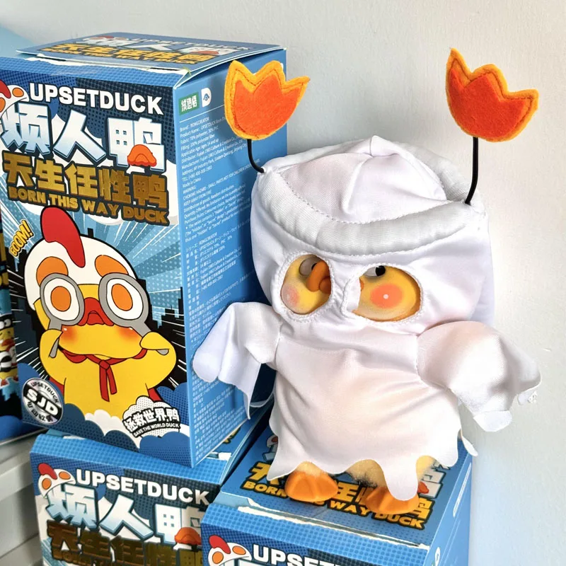 Upsetduck 2 Act Cute Duck Series Blind Box Spielzeug Kawaii Actionfigur Modellpuppen Mystery Box Spielzeug Überraschungsgeschenke