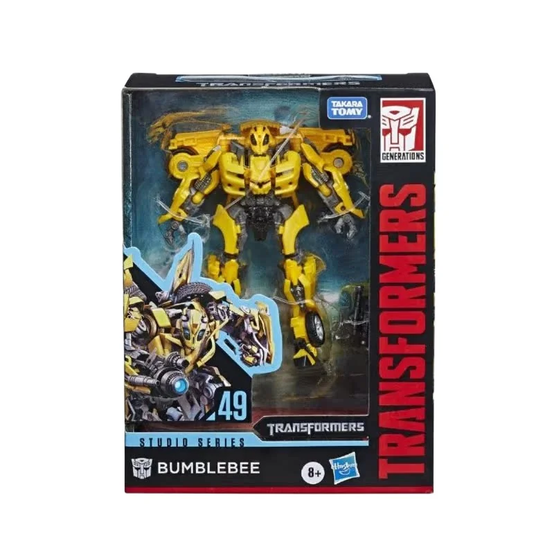 Hasbro Original Transformers Anime Figure SS49 Mask Bumblebee Action Figure Toys for Boys Girls Kids Gift Collectible Model