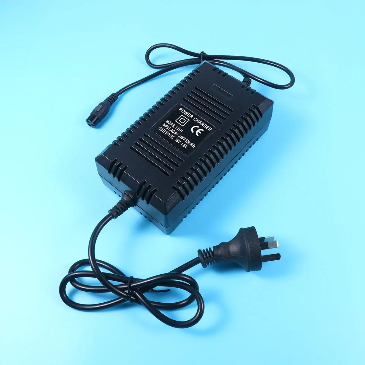 

36V Electric Car Charger High Efficiency Sealed Scooter Battery Plug Intelligent PWM Motorcycle Accessories Long