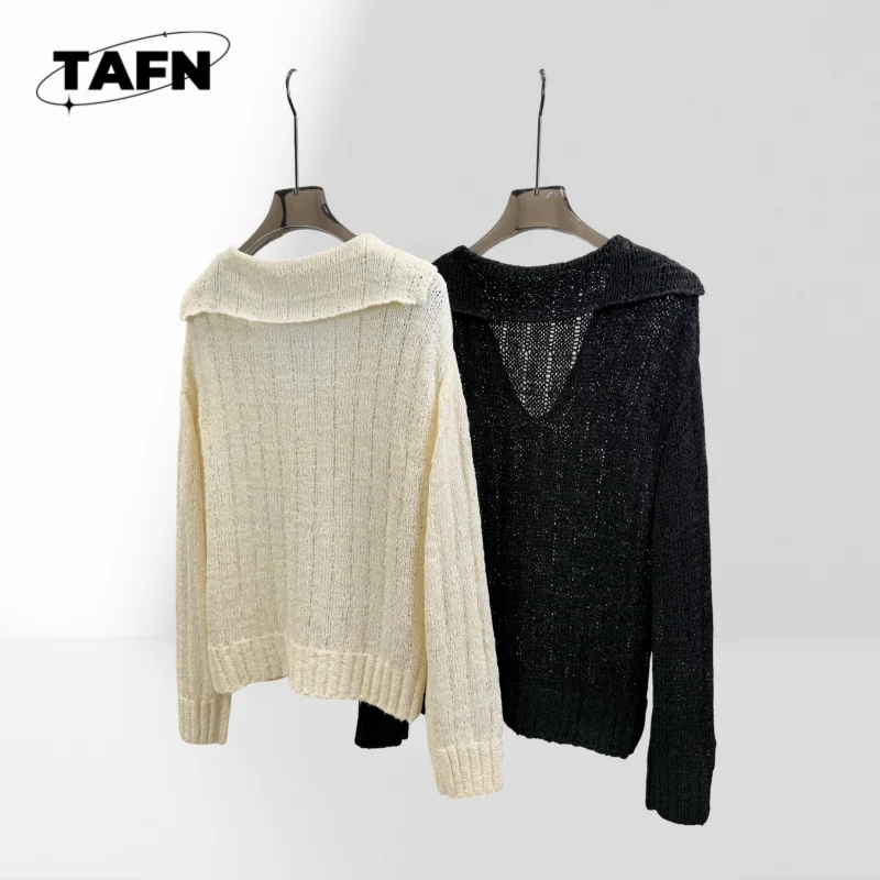 Trendy Neck Sweater for Women, Warm and Elegant for Winter Chunky Knit Sweater for Women, Stay Warm Fashionable This AJ1825