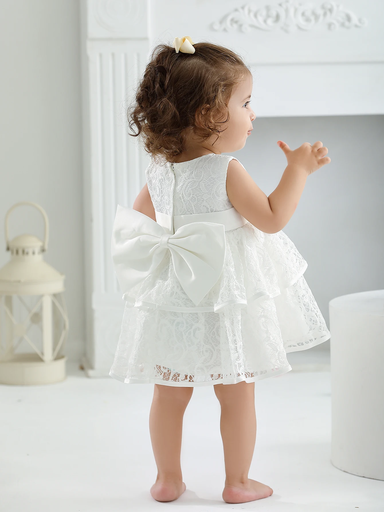 Shopping Online Clothes Baby Girl Christening Gown Flower Girl Special Occasion Dress Wedding Formal Dress 12 Months