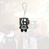 Acrylic Die Of Death Mobile Phone Charms Artful Hawk tuah Badware Killdroid Pursuer Small Pendant Phone Chain Keychain Fans Gift 6