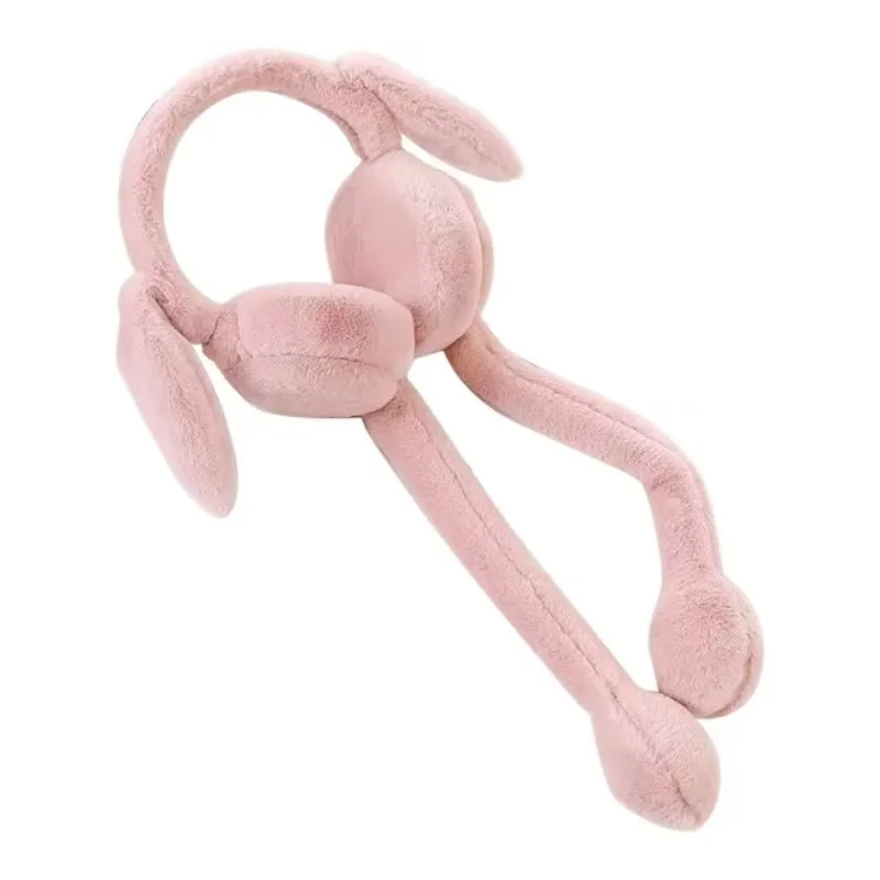 Hairy earmuffs women's winter cute rabbit thermal  headband  girls winter/outdoor thermal