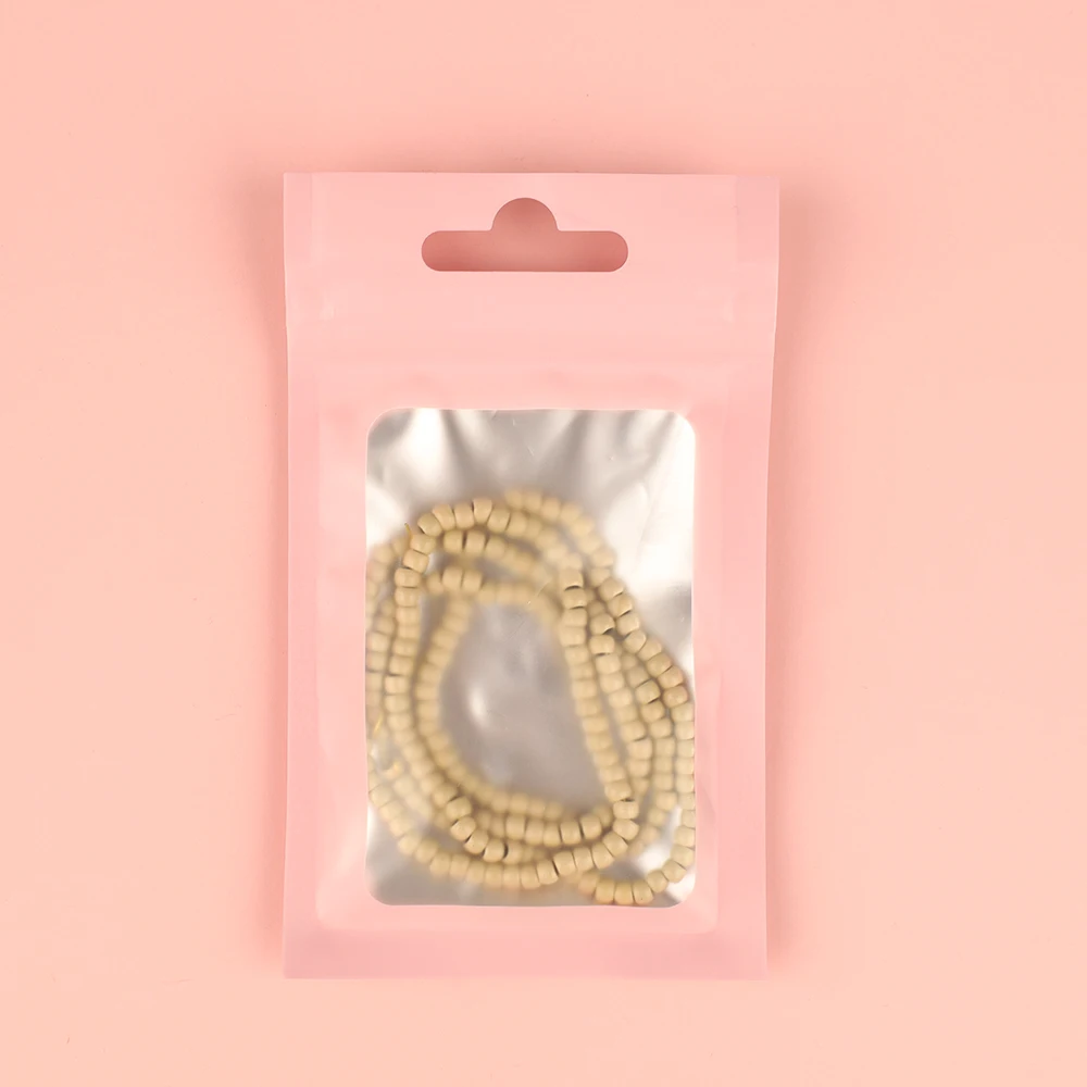 

ARLANY Pre-loaded Nano Beads 3mm 200pcs/Roll Hair Extension Beads Silicone Copper Nano Rings Beads for Hair Tinsel Extensions