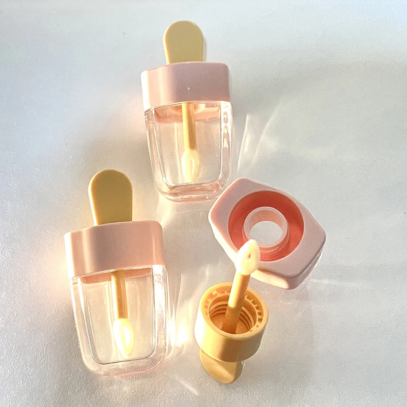 5ml Empty Lip Gloss Tube Ice Cream Refillable Lip Balm Bottle DIY Container Portable Bottles Lipgloss Tubes