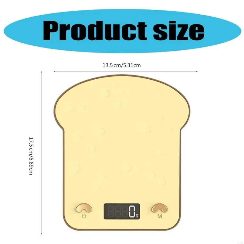 Creative Electronic Kitchen Scale Digital Wighting Scale for Precise Baking and Cooking Measurements M68E