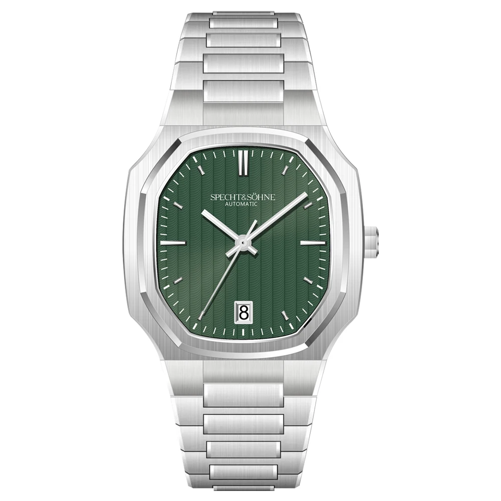 2026 Neue Luxus-Specht & Söhne Uhr 37MM Automatikuhren für Herren 8215 Uhrwerk Saphirglas Edelstahl 50M Wasserdicht