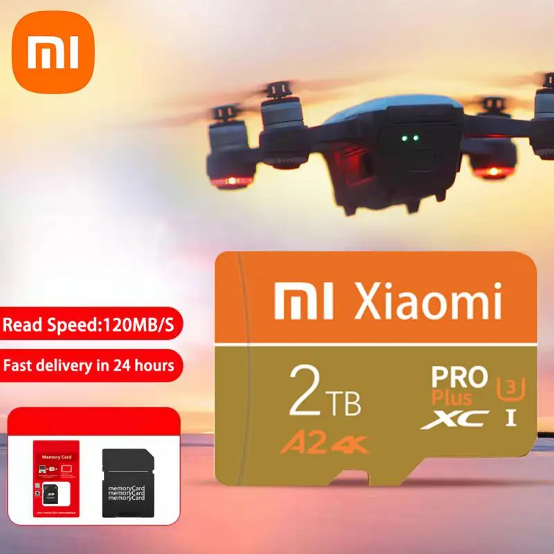 Xiaomi 2TB High-Speed SD Memory Card - Class 10 Micro SD for 4K Video, Cameras & Devices