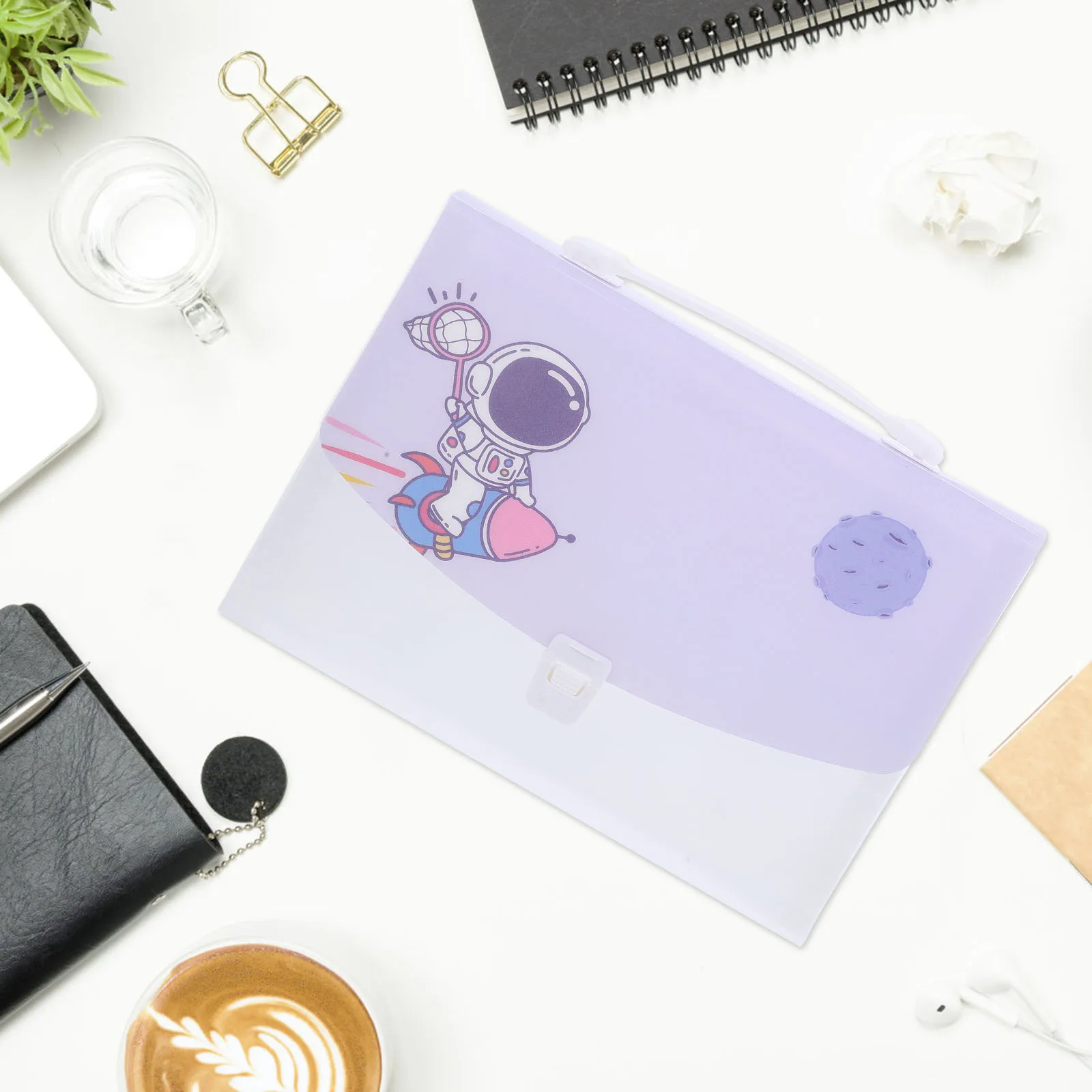 

Sturdy Large Capacity File Handbag Accordion Style Plastic Document Storage Anti Fouling Folders Holders