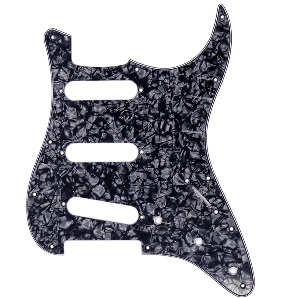 1pc Stylish Colorful Scratch Plate For SSS Stratocasters Colorful 11-Hole Pickguard Replacement Electric Guitar Accessories