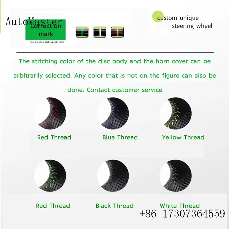 Afbeelding 7: Auto Stuurwiel Assemblage Voor Audi A3A4A5A6A7A8 R8 Universele multifunctionele Custom Stuurwiel Decoder Interieur Accessoire