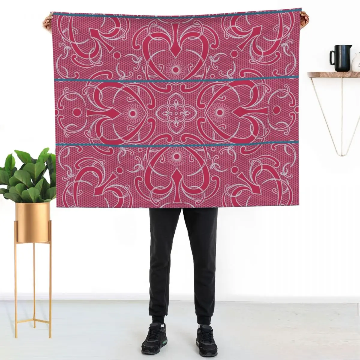 Basotho Kobo Sekopo/Spades Throw Blanket Quilt Sofa Throw Extra Large Throw Sleeping Bag Polar for winter Blankets